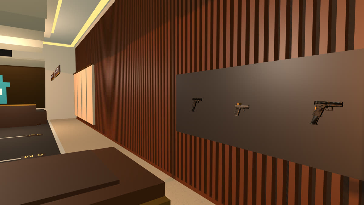 The gun wall